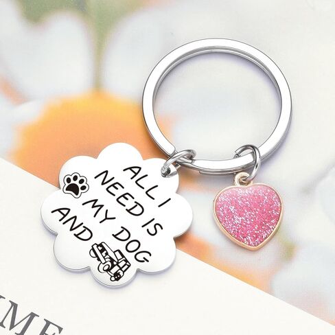 Dog Themed Gifts Dog Lover Gifts SUV Wrangler Gifts Dog Person Keyring Car Jewelry Veterinary Keychain in Saudi Arabia