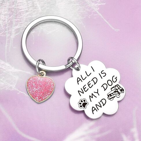 Dog Themed Gifts Dog Lover Gifts SUV Wrangler Gifts Dog Person Keyring Car Jewelry Veterinary Keychain in Saudi Arabia