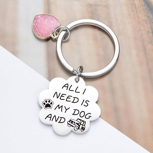 Dog Themed Gifts Dog Lover Gifts SUV Wrangler Gifts Dog Person Keyring Car Jewelry Veterinary Keychain in Saudi Arabia
