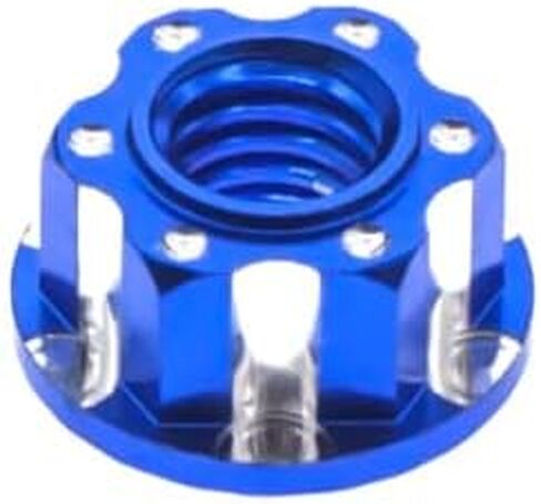 Alloy M4 RC RC Wheel Hex Nuts for 1/10 Crawler TRX4 TRX6 Axial SCX10 90046 AXI03007 Redcat D90 Slash 2WD MST Upgrade Part 8 Pcs/Set （Navy Blue） in Kuwait