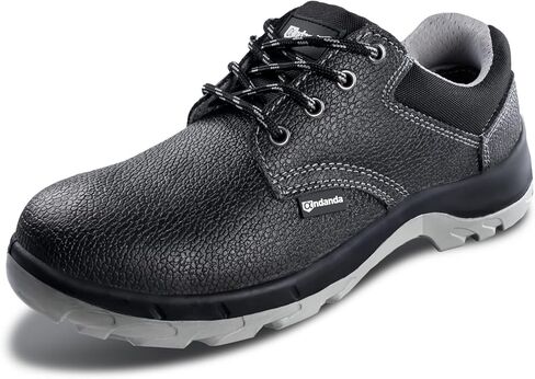 ANDANDA Steel Toe Shoes for Men Indestructible Puncture Proof Work Shoes Lightweight Comfortable Cowhide Upper Steel Toe Work Shoes for Construction Working in Saudi Arabia