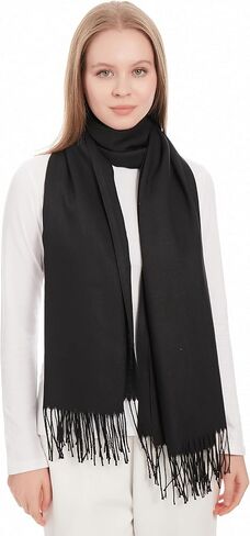 Pashmina Shawls And Wraps For Women - Pashmina Shawl For Brida Evening Dresses - Pashmina Fall Winter Scarf For Women in Saudi Arabia