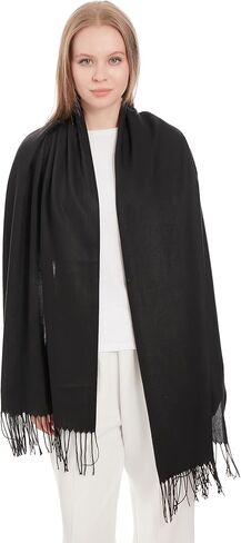 Pashmina Shawls And Wraps For Women - Pashmina Shawl For Brida Evening Dresses - Pashmina Fall Winter Scarf For Women in Saudi Arabia