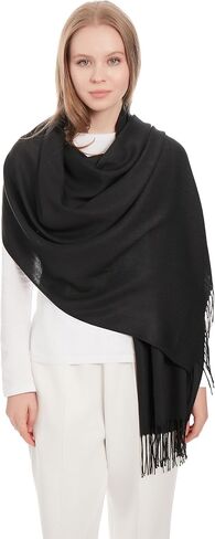 Pashmina Shawls And Wraps For Women - Pashmina Shawl For Brida Evening Dresses - Pashmina Fall Winter Scarf For Women in Saudi Arabia
