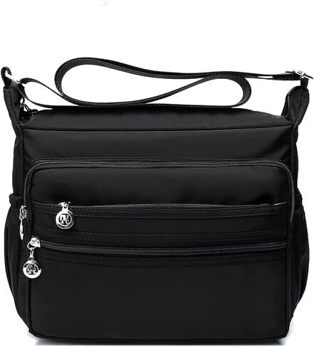 Women Crossbody bag Waterproof Shoulder Handbag Ladies Roomy Multi-Pocket Messenger Bag Travel Satchel Purse in Saudi Arabia