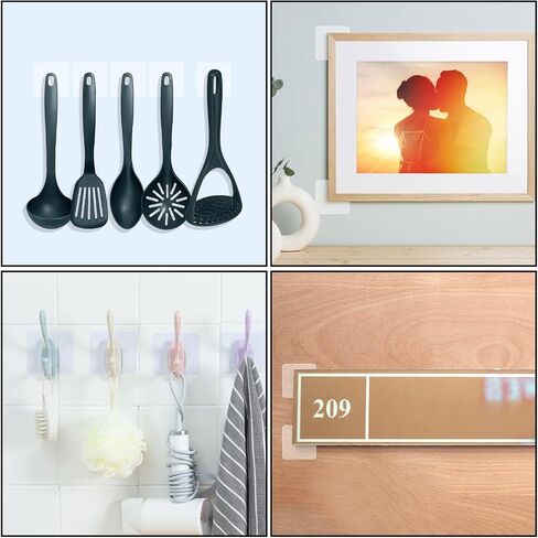 50Pcs Double Sided Adhesive Pads Wall Adhesive Sticky Pads, Large Double Sided Adhesive Pads for Mounting, 2.36in Two-Sided Mounting Squares Clear Tape for Walls Hanging Wall Mount Gel Clear 60mm in Saudi Arabia