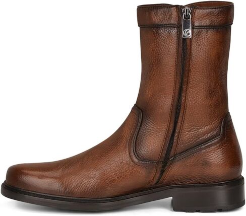 Franco Cuadra Men's Boot in Genuine Deer Leather Black in Kuwait