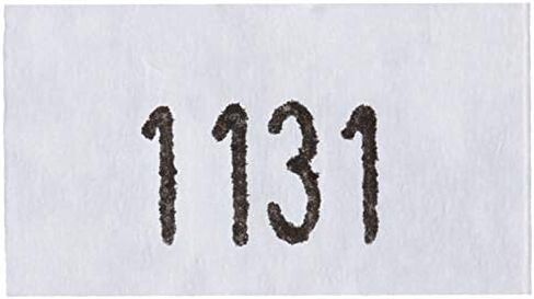 ملصقات لـ Monarch 1131 Labeler - تخفيضات - أحمر - 20,000 ملصق - عبوة تحتوي على 8 بكرات - بكرة حبر متضمنة - تم تصنيعها وتسليمها بواسطة Labels for Us in Saudi Arabia