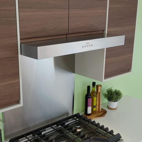 KOBE INX2930SQBF-500-2 Insert Range Hood, 30-Inch, Stainless Steel in Saudi Arabia