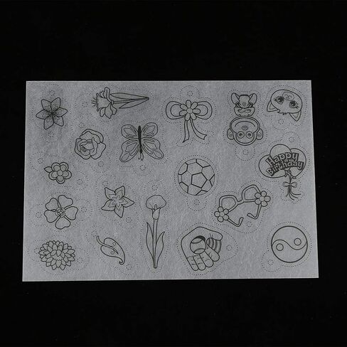 8pcs Shrinky Dink Papers, Heat Shrink Sheet Cartoon House Vehicles Clothing Flower Fairies Pattern Heat Shrinky Paper for DIY Keychain Pendant, Earrings and Other Craft(for Boy) in Saudi Arabia