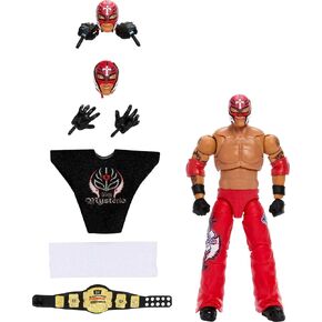 Mattel WWE Ultimate Edition Fan Takeover Action Figure, Seth Rollins Collectible Set with Interchangeable Accessories Like Extra Heads & Swappable Hands