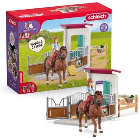 Schleich Horse Box with Lisa & Storm
