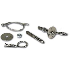 Moroso 39015 3/8" Steel Hood Pin