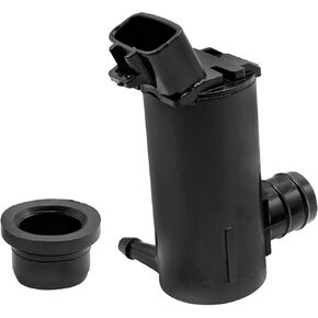 Windshield Washer Pump with Rubber Grommet 12V for Toyota Camry Corolla Solara Sienna Land Cruiser Tundra Echo Matrix Celica 4Runner Lexus LX470 LS430 IS300 LS400 85330-33020 85330-AA010 85330-12340