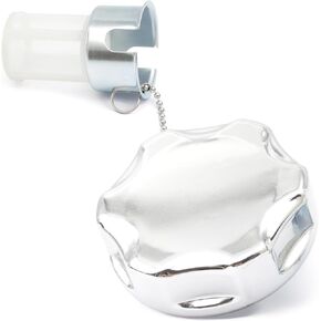 17620-Z4H-030 Gas Fuel Tank Cap with Chain & Filter Replacement for Honda GX390 GX270 GX160 Engine, Metal Fuel Tank Lid for Predator 196cc 212cc for CT200U CT200UEX BT200X Replace 17620-Z4H-900