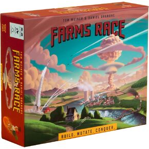 Standard Edition - Nuke Your Friends. 1-2 Hour Strategy Board Game for Adults and Family. Ages 13+. 2-4 Players.