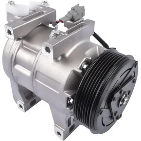 6PK 12V VCS14EC Air Conditioning Compressor 926003TA0A 92600-3TA0A 926003TA0D 926003TA5E 926003TA6A for Nissan Rogue/Altima/Pathfinder QX60 2.5L A/C Compressor Replacement Part