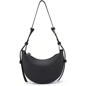 Saddle Bag for Women Crescent Bag Shoulder Bag Purse Hobo Handbag Leather