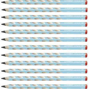 STABILO Handwriting Pencil EASYgraph - Right-Handed - Petrol - Pack of 12-2B