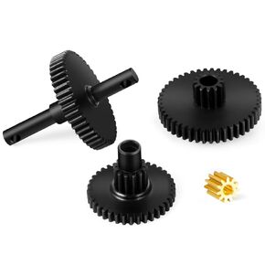 Steel Transmission Gear Pinion Set for 1/18 TRX4M Defender, Bronco, K10 High Trail, F150 RC Crawler Car Upgrade Parts