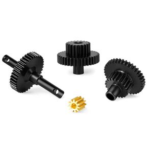 Steel Transmission Gear Pinion Set for 1/18 TRX4M Defender, Bronco, K10 High Trail, F150 RC Crawler Car Upgrade Parts