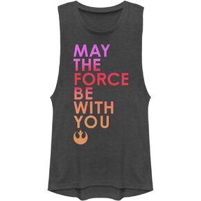STAR WARS Last Jedi Forced Women's Muscle Tank