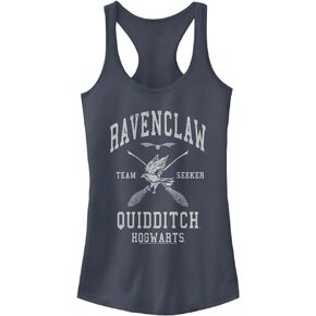 Harry Potter Deathly Hallows Ravenclaw Quidditch Seeker Women's Fast Fashion Racerback Tank Top
