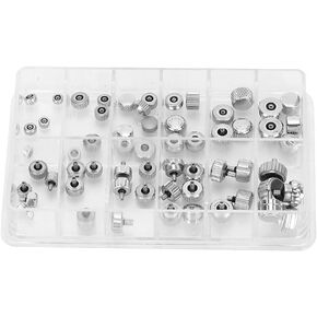 Watch Crown Replacement Rep Parts, less Steel Crown Pushers Kit, Crown Chronora Pushers Kit for Watch Rep