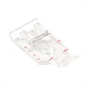 Clear View 1/4" (Quarter Inch) Patchwork Sewing Machine Quilting Presser Foot for All Low Shank Snap-On Singer, Brother, Babylock, Euro-Pro, Janome, Kenmore, White, Juki, New Home, Etc