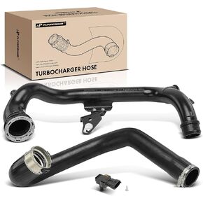 A-Premium Turbocharger Intercooler Hose Compatible with Chevrolet Malibu 2013-2015 & Buick Regal 2014-2017, 2.0L