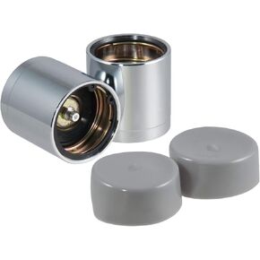 CURT 22198 1.98-Inch Trailer Wheel Bearing Protectors and Dust Covers, 2 Count (Pack of 1)