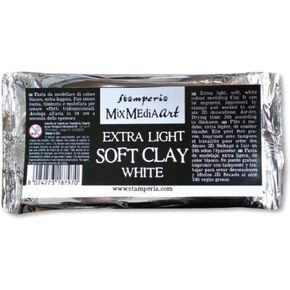 Stamperia Intl Stamperia Soft Clay 160gr-White, White