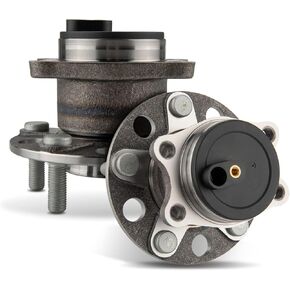 PHILTOP Rear 512332 Wheel Bearing and Hub Assembly 5 Lugs for Patriot FWD 2007-2017, Compass FWD MK, Avenger FWD 2008-2014, Caliber FWD 2007-2012, 200 2011-2014, Sebring FWD 2007-2010