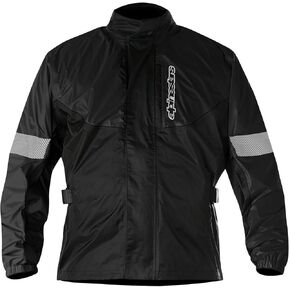 Alpinestars Hurricane Rain Jacket (Small) (Black)