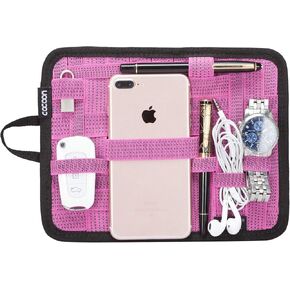 منظم الملحقات Cocoon CPG7PK GRID-IT!® - صغير 7.25 بوصة × 9.25 بوصة (وردي)