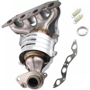 Manifold Catalytic Converter w/Gasket 674-608 18160-PLM-A50 18160-PLM-A00 Compatible for 2001 2002 2003 2004 2005 Honda Civic 1.7L, Compatible for 2001-2005 Acura EL L4 1.7L Direct Replace