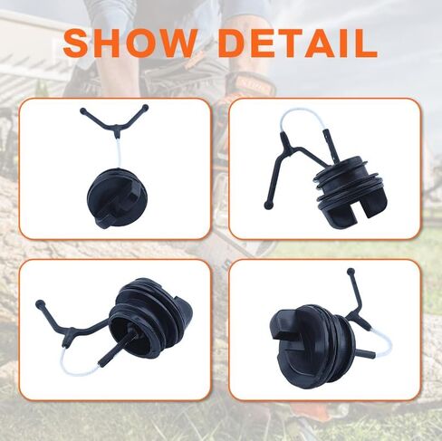 غطاء الزيت وغطاء الوقود مجموعة خرطوم خط الفلتر لمنشار Husqvarna 50 51 55 254 257، غطاء الوقود، غطاء الزيت، فلتر الوقود، خط الوقود in Kuwait