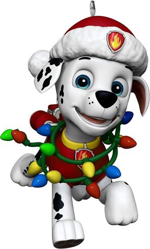 Hallmark Keepsake Christmas Ornament 2023, Paw Patrol Rubble's Special Delivery, Gifts for Kids in Saudi Arabia