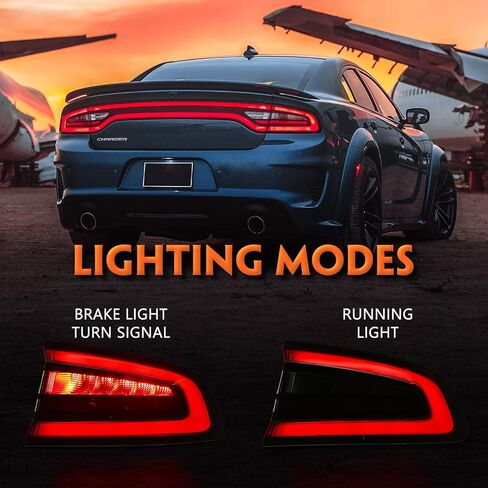 FIONE - For Dodge Charger Tail Light Assembly 2015-2021 Left Driver Side Outer Rear Light 68213145AC CH2800208 in Kuwait