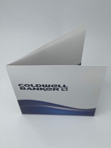 Coldwell Banker Folders, “Wave" White 25 Pack in Kuwait