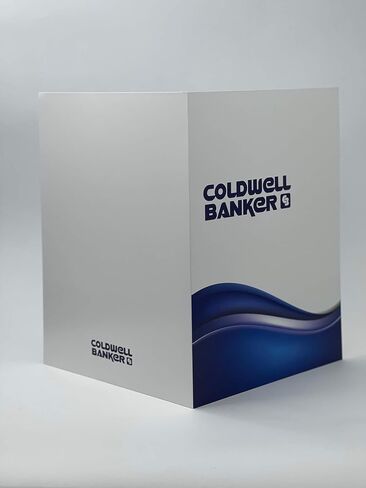Coldwell Banker Folders, “Wave" White 25 Pack in Kuwait