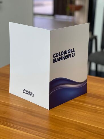 Coldwell Banker Folders, “Wave" White 25 Pack in Kuwait