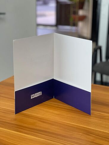 Coldwell Banker Folders, “Wave" White 25 Pack in Kuwait