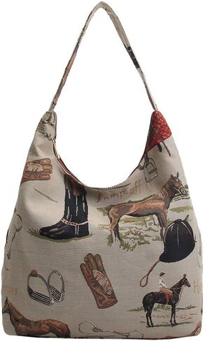 Signare Tapestry Hobo Shoulder bag Slouch Purse For Women in Kuwait