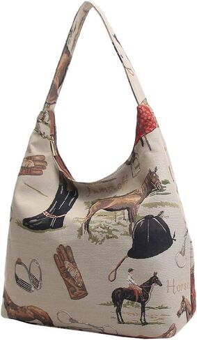 Signare Tapestry Hobo Shoulder bag Slouch Purse For Women in Kuwait
