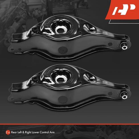 A-Premium 2 x Rear Lower Control Arm, with Bushing, Compatible with Nissan Murano 2003 2004 2005 2006 2007 in Saudi Arabia