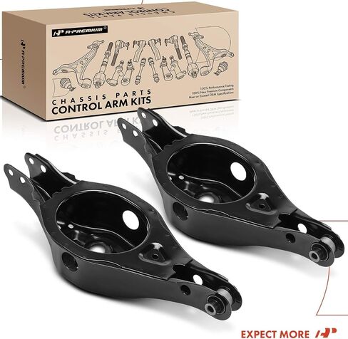 A-Premium 2 x Rear Lower Control Arm, with Bushing, Compatible with Nissan Murano 2003 2004 2005 2006 2007 in Saudi Arabia