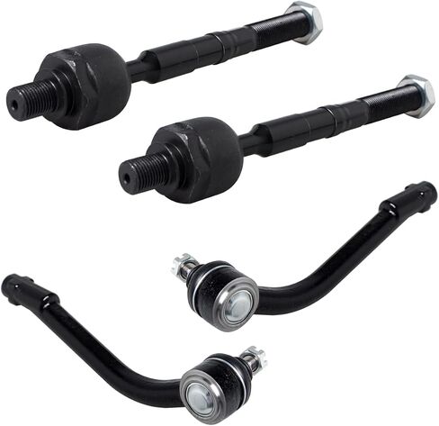 8Pcs Front End Kit Fit For 2007-2012 Hy-undai Santa Fe, 11-13 K-ia Sorento, 2 Lower Control Arm w/Ball Joint 2 Sway Bar Link 4 Outer Inner Tie Rod End (K621685 K621686 K750204 EV800231 ES800035) in Saudi Arabia