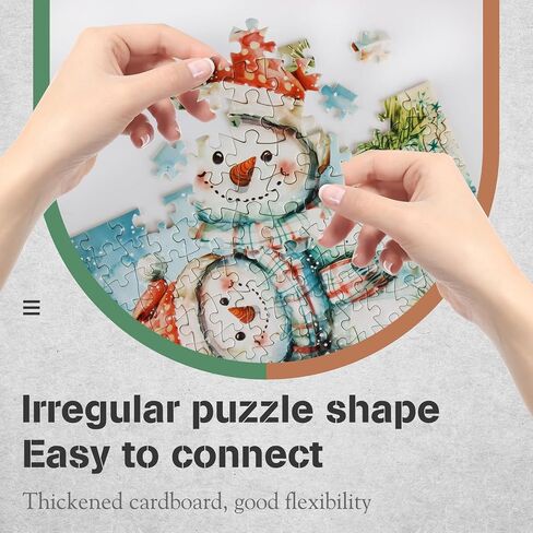 MISITU Small Jigsaw Puzzles for Adults Christmas Puzzles Challenging Puzzle Small Puzzles Mini Puzzles 150 Piece Micro Tiny Puzzels Deer Snowman Christmas Tree Travel Puzzles 6 x 4 inch 3 Packs in Saudi Arabia