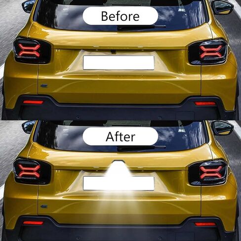 LED 16 PCS LED License Plate Light, 6 LEDs License Plate Lamp Set Courtesy Light Dome Cargo Lights for Truck SUV Van RV Trailer in Kuwait